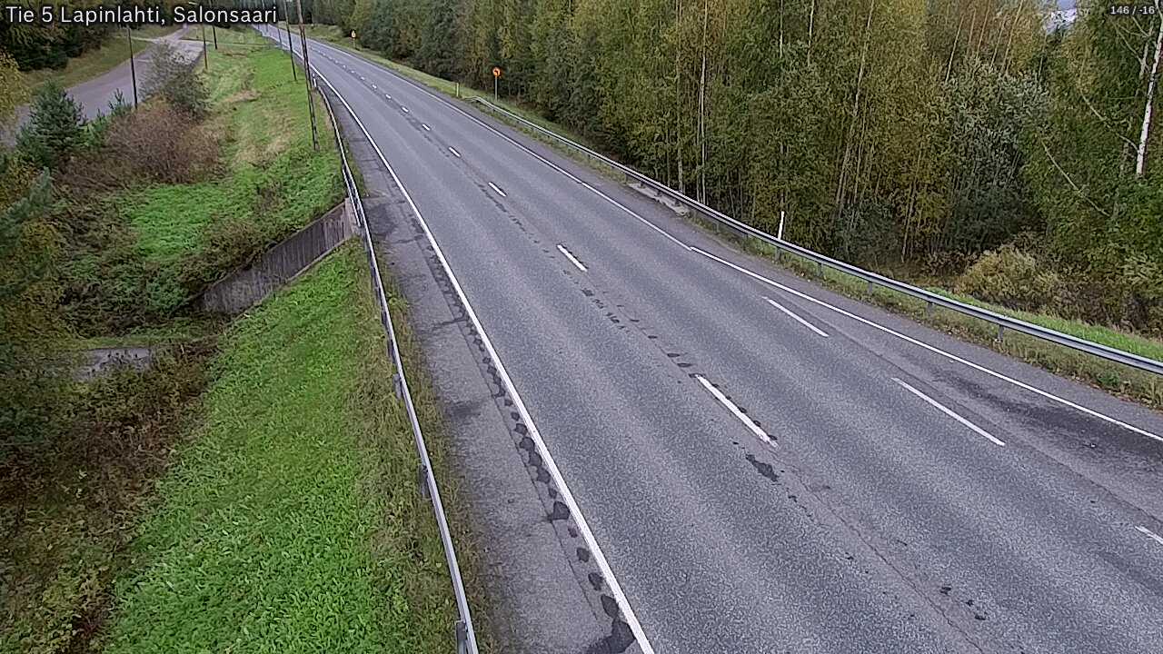 Weather Camera Image Road 5 Lapinlahti, Salonsaari, Lapinlahti, Pohjois-Savo