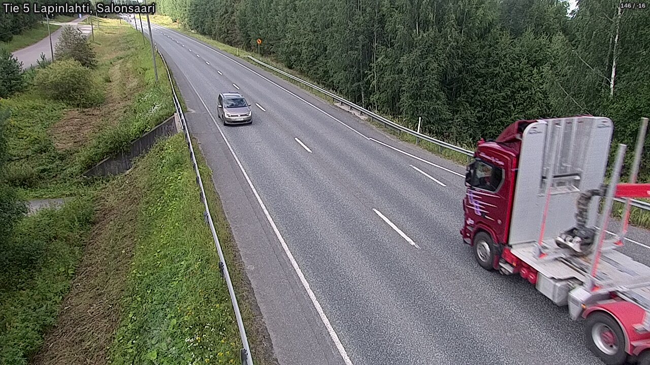 Kelikamerat Kuva Tie 5 Lapinlahti, Salonsaari, Lapinlahti, Pohjois-Savo