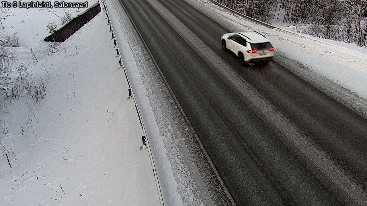 Weather Camera Image Road 5 Lapinlahti, Salonsaari, Lapinlahti, Pohjois-Savo