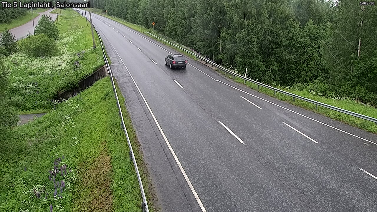 Weather Camera Image Väg 5 Lapinlax, Salonsaari, Lapinlahti, Pohjois-Savo