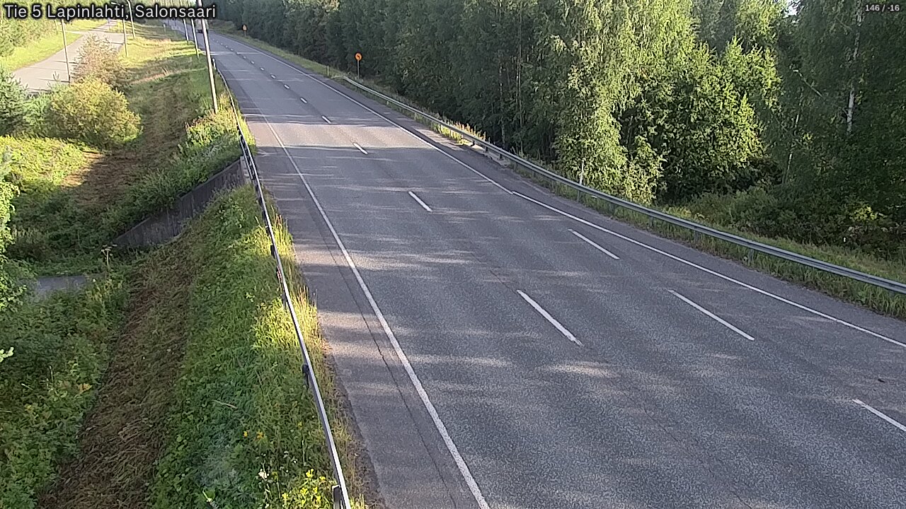 Weather Camera Image Väg 5 Lapinlax, Salonsaari, Lapinlahti, Pohjois-Savo