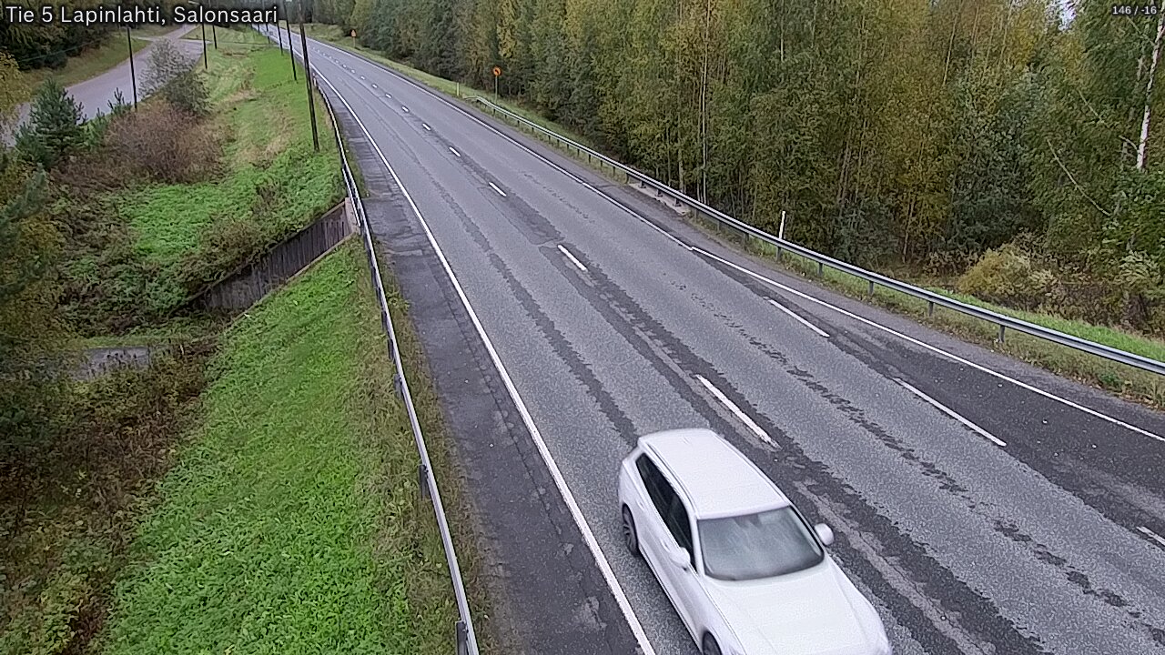 Weather Camera Image Road 5 Lapinlahti, Salonsaari, Lapinlahti, Pohjois-Savo