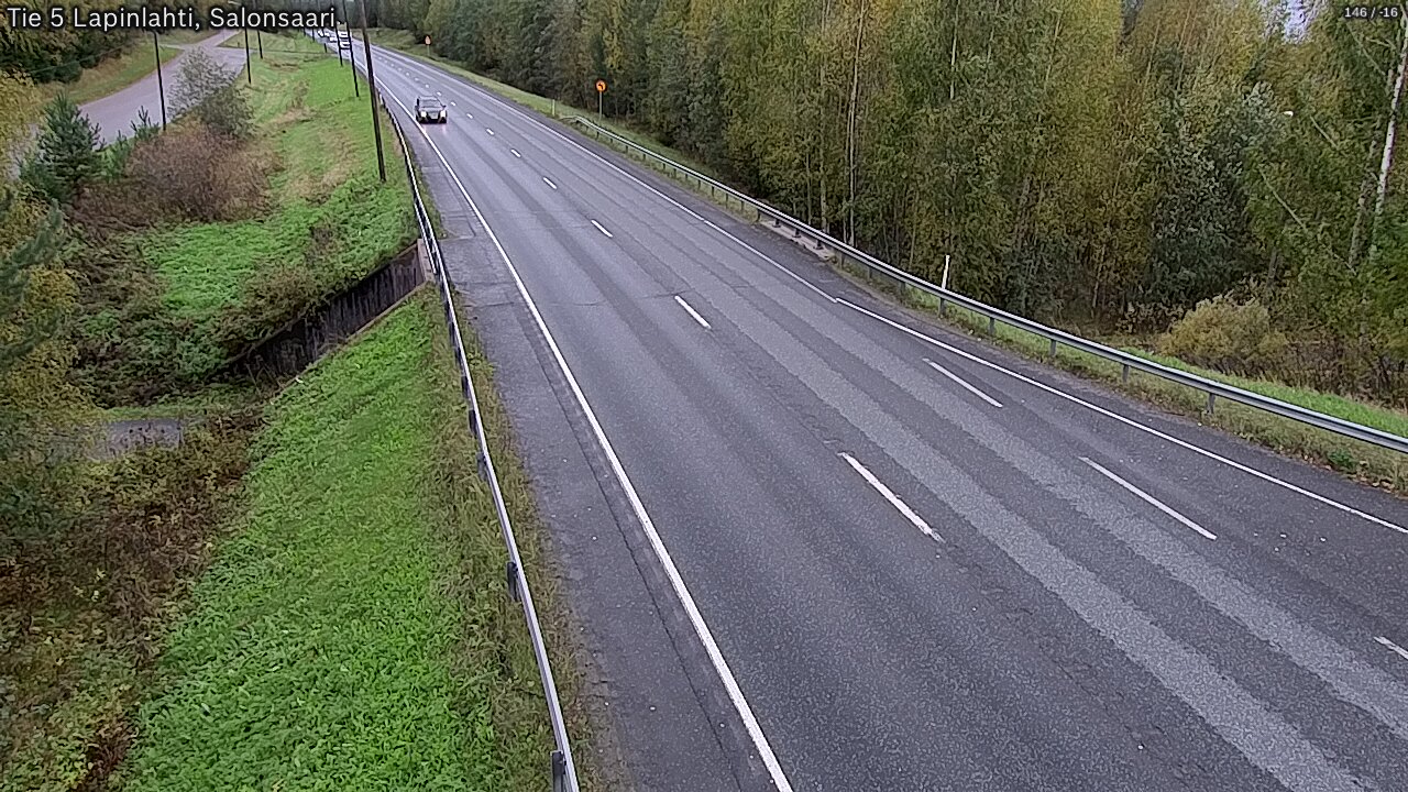 Weather Camera Image Road 5 Lapinlahti, Salonsaari, Lapinlahti, Pohjois-Savo