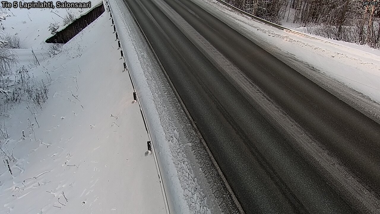 Weather Camera Image Road 5 Lapinlahti, Salonsaari, Lapinlahti, Pohjois-Savo