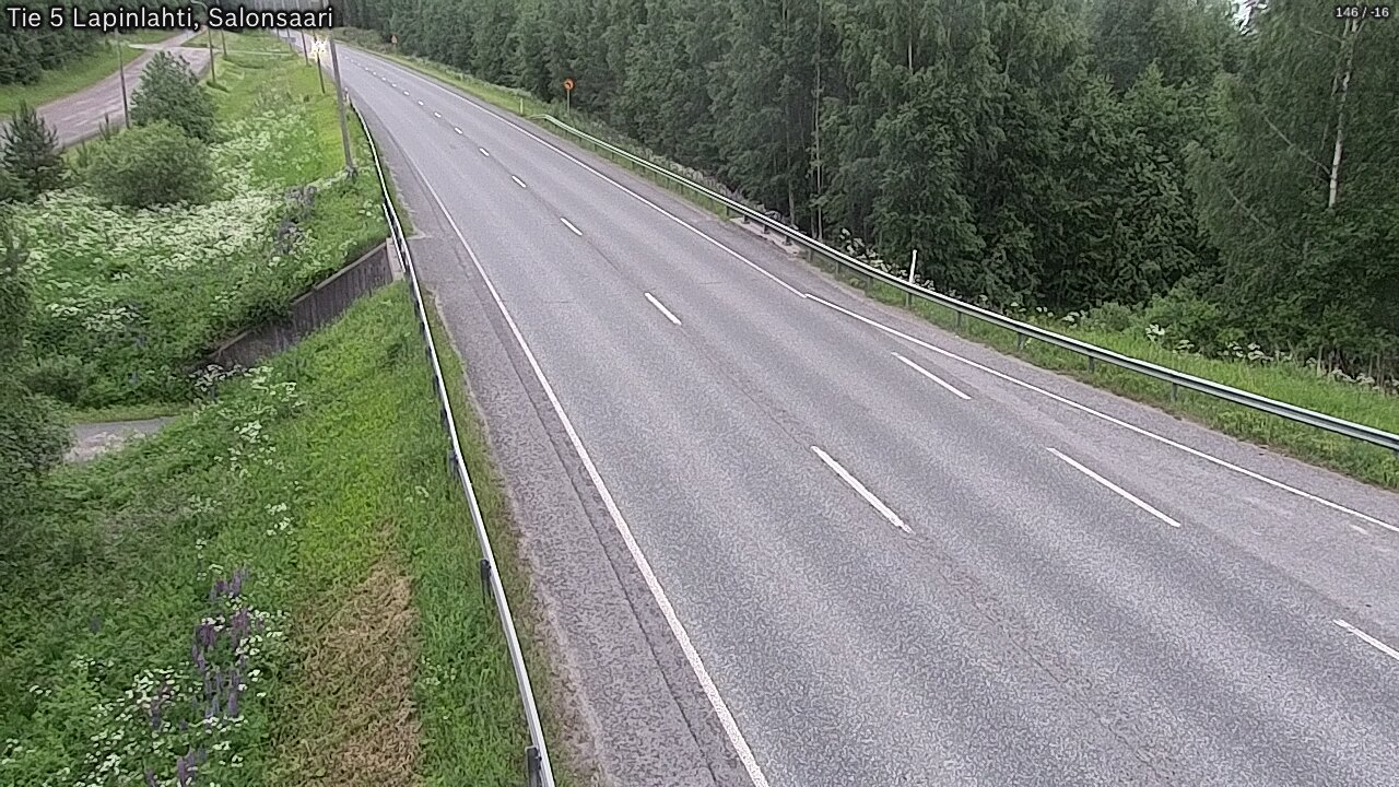 Kelikamerat Kuva Tie 5 Lapinlahti, Salonsaari, Lapinlahti, Pohjois-Savo