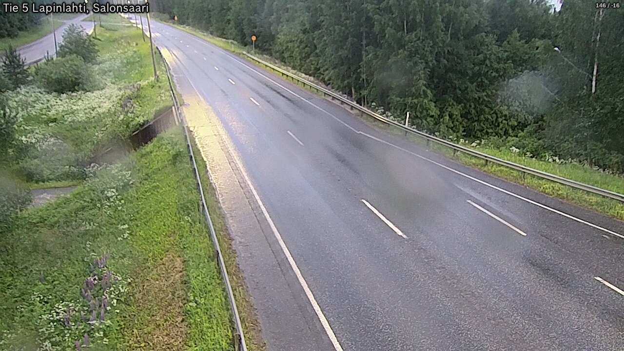 Kelikamerat Kuva Tie 5 Lapinlahti, Salonsaari, Lapinlahti, Pohjois-Savo