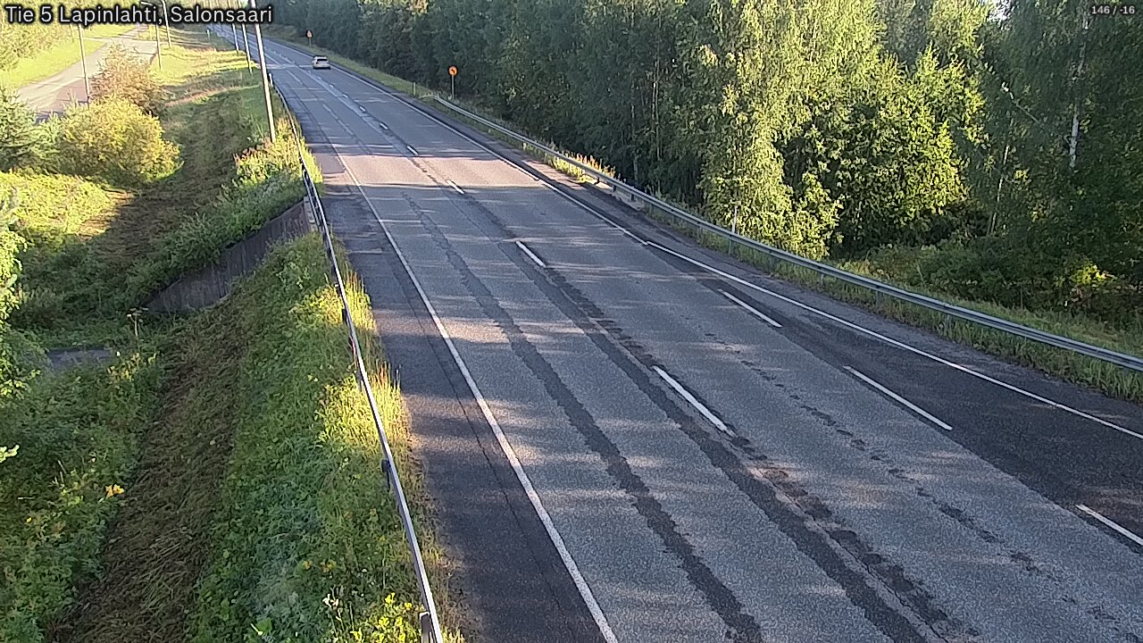 Kelikamerat Kuva Tie 5 Lapinlahti, Salonsaari, Lapinlahti, Pohjois-Savo