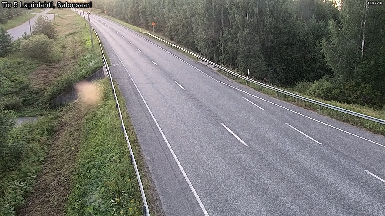 Kelikamerat Kuva Tie 5 Lapinlahti, Salonsaari, Lapinlahti, Pohjois-Savo
