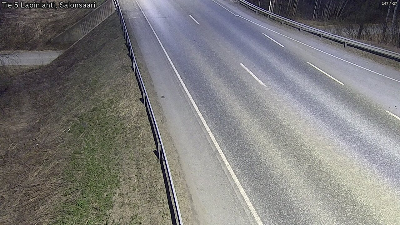Weather Camera Image Väg 5 Lapinlax, Salonsaari, Lapinlahti, Pohjois-Savo