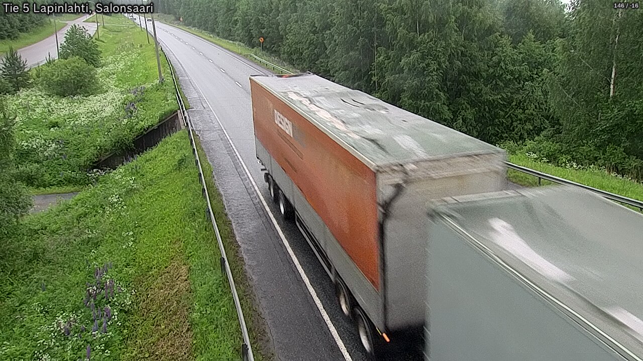 Kelikamerat Kuva Tie 5 Lapinlahti, Salonsaari, Lapinlahti, Pohjois-Savo