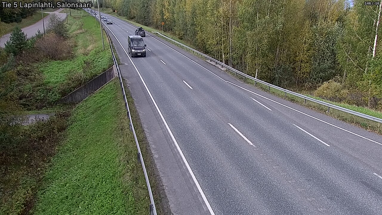 Weather Camera Image Road 5 Lapinlahti, Salonsaari, Lapinlahti, Pohjois-Savo