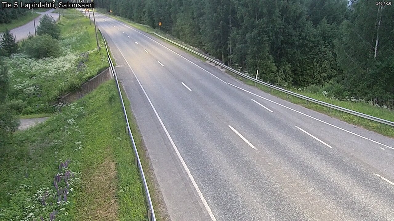 Kelikamerat Kuva Tie 5 Lapinlahti, Salonsaari, Lapinlahti, Pohjois-Savo