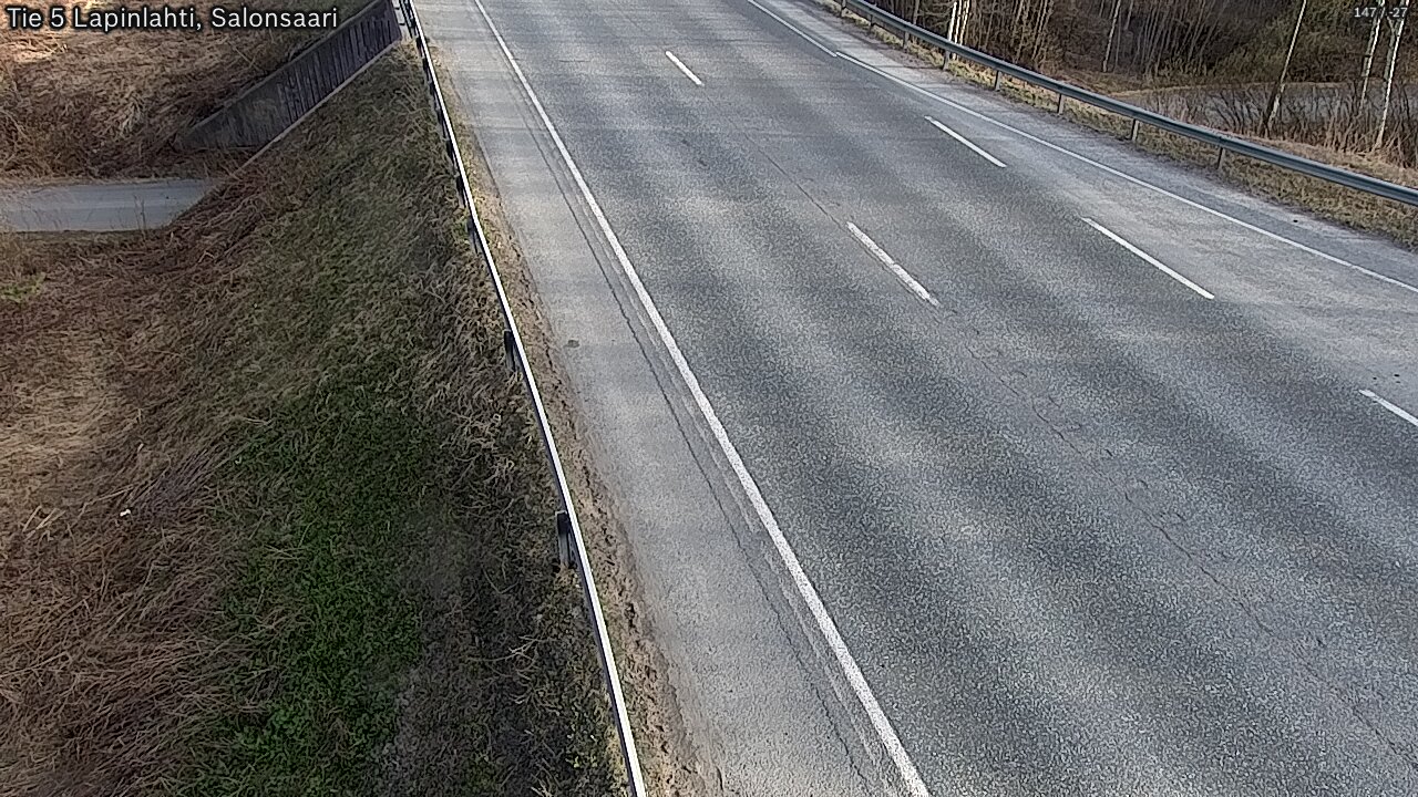 Weather Camera Image Road 5 Lapinlahti, Salonsaari, Lapinlahti, Pohjois-Savo