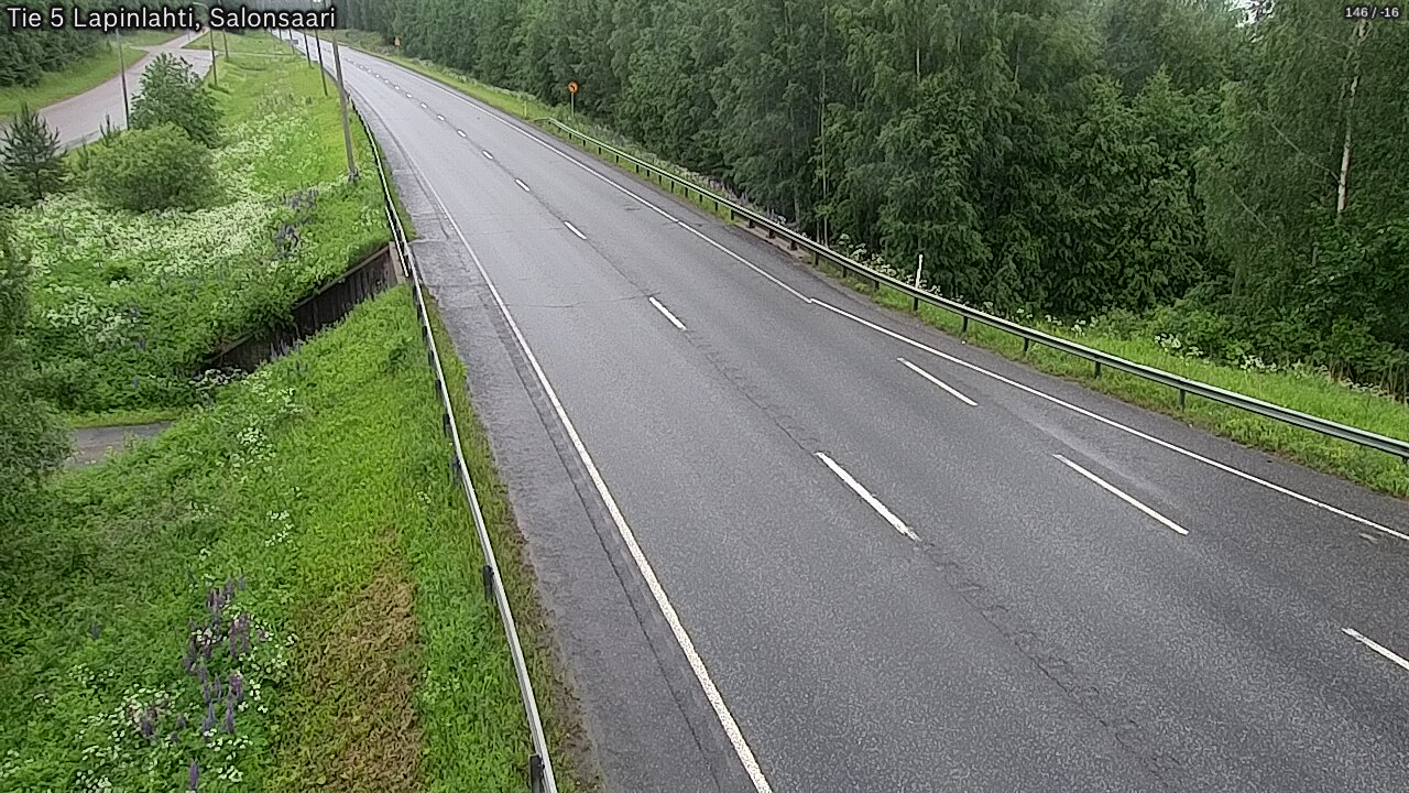 Kelikamerat Kuva Tie 5 Lapinlahti, Salonsaari, Lapinlahti, Pohjois-Savo