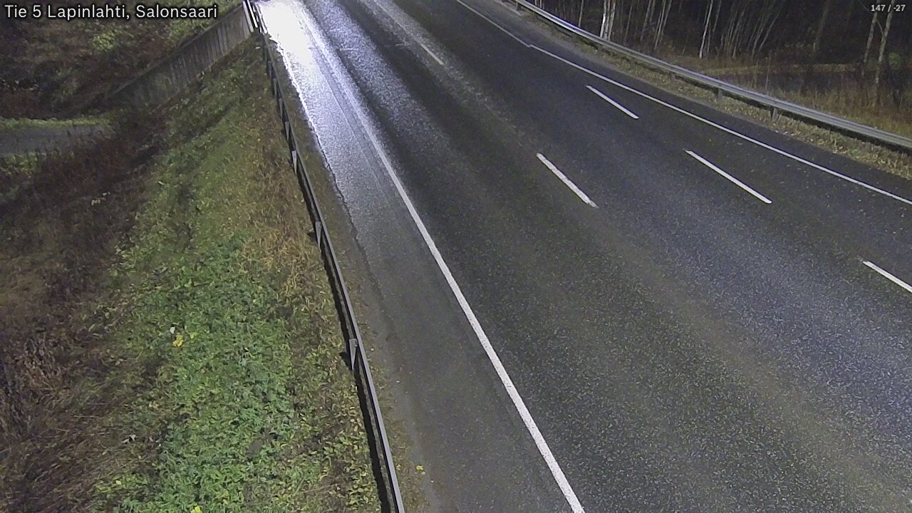 Weather Camera Image Road 5 Lapinlahti, Salonsaari, Lapinlahti, Pohjois-Savo