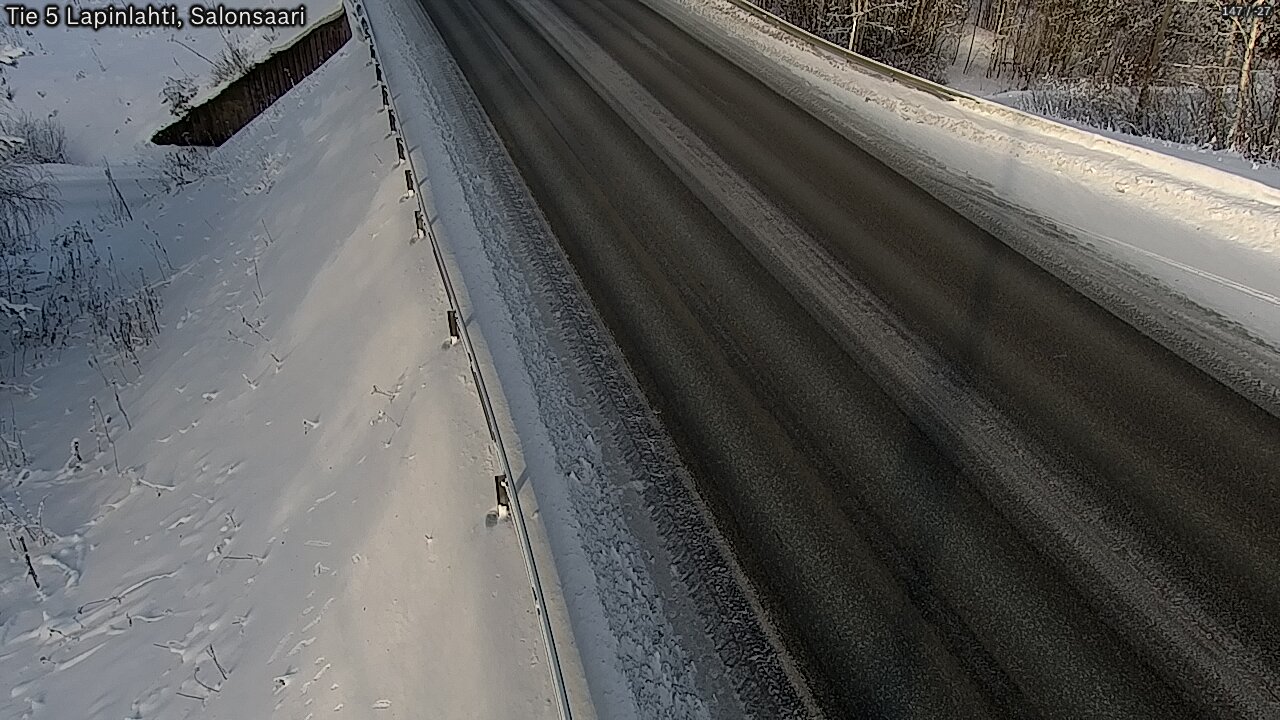 Weather Camera Image Road 5 Lapinlahti, Salonsaari, Lapinlahti, Pohjois-Savo