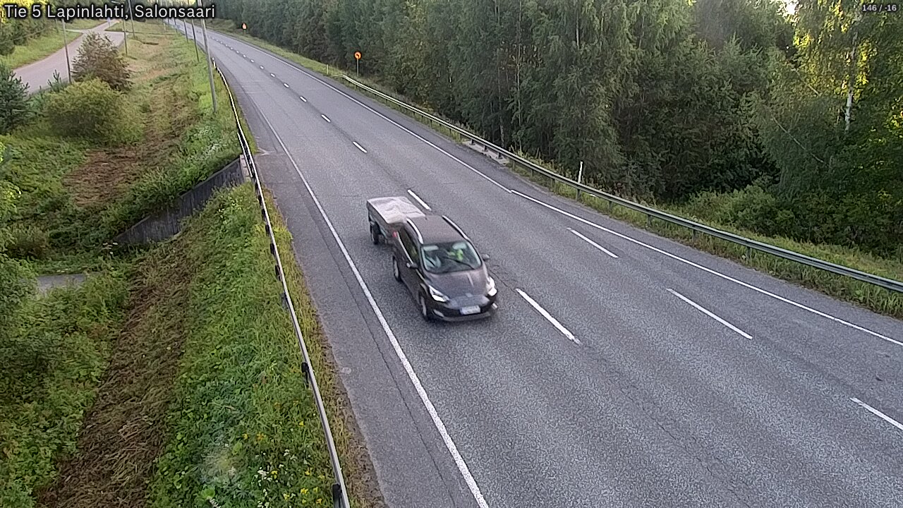 Weather Camera Image Road 5 Lapinlahti, Salonsaari, Lapinlahti, Pohjois-Savo