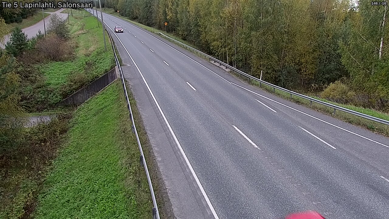 Weather Camera Image Road 5 Lapinlahti, Salonsaari, Lapinlahti, Pohjois-Savo