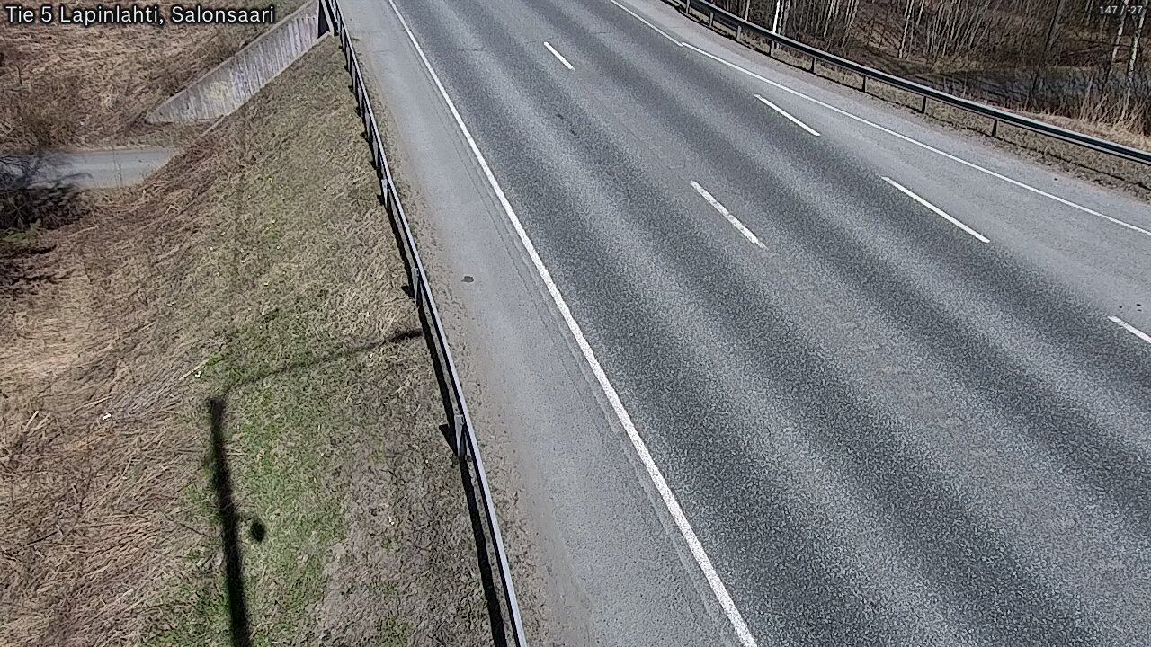 Weather Camera Image Väg 5 Lapinlax, Salonsaari, Lapinlahti, Pohjois-Savo