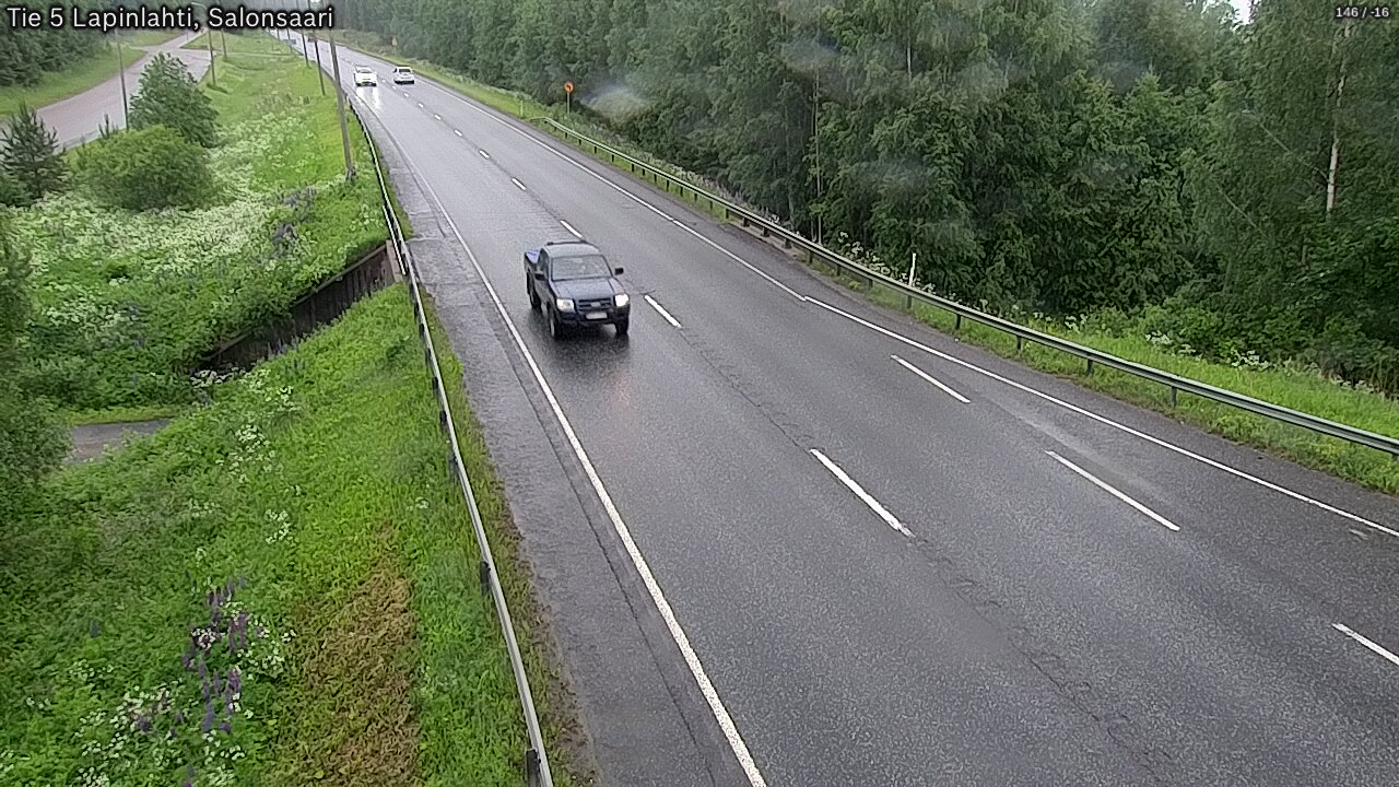 Weather Camera Image Väg 5 Lapinlax, Salonsaari, Lapinlahti, Pohjois-Savo