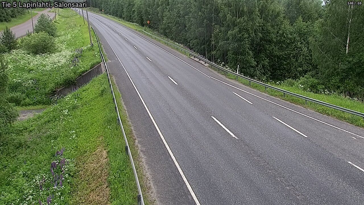 Kelikamerat Kuva Tie 5 Lapinlahti, Salonsaari, Lapinlahti, Pohjois-Savo