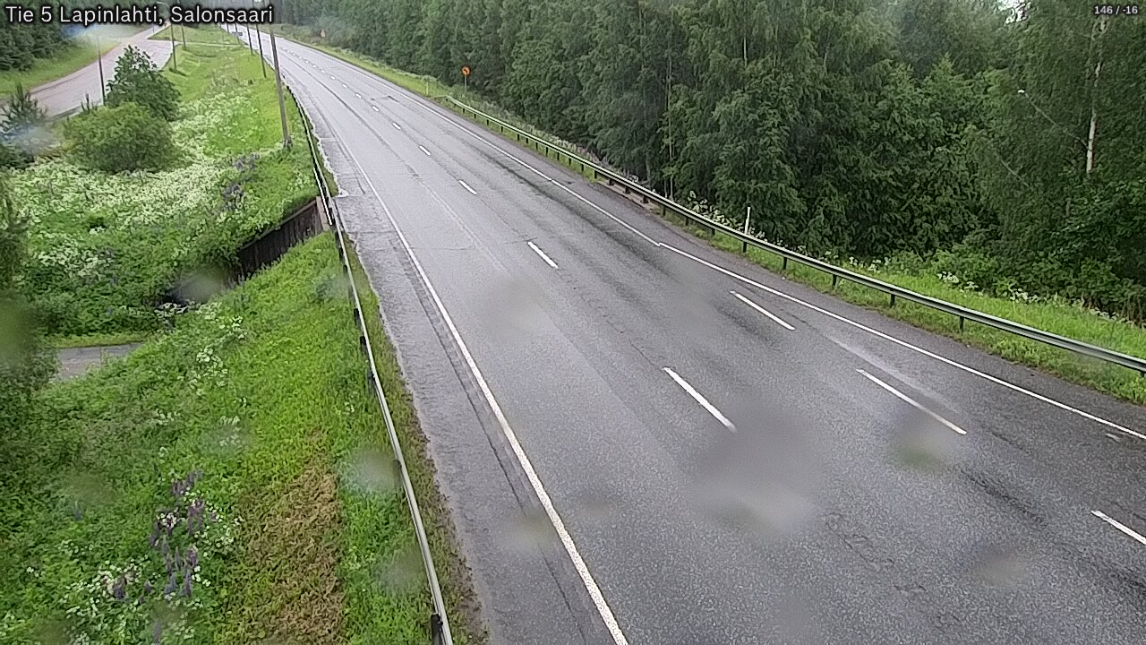 Kelikamerat Kuva Tie 5 Lapinlahti, Salonsaari, Lapinlahti, Pohjois-Savo
