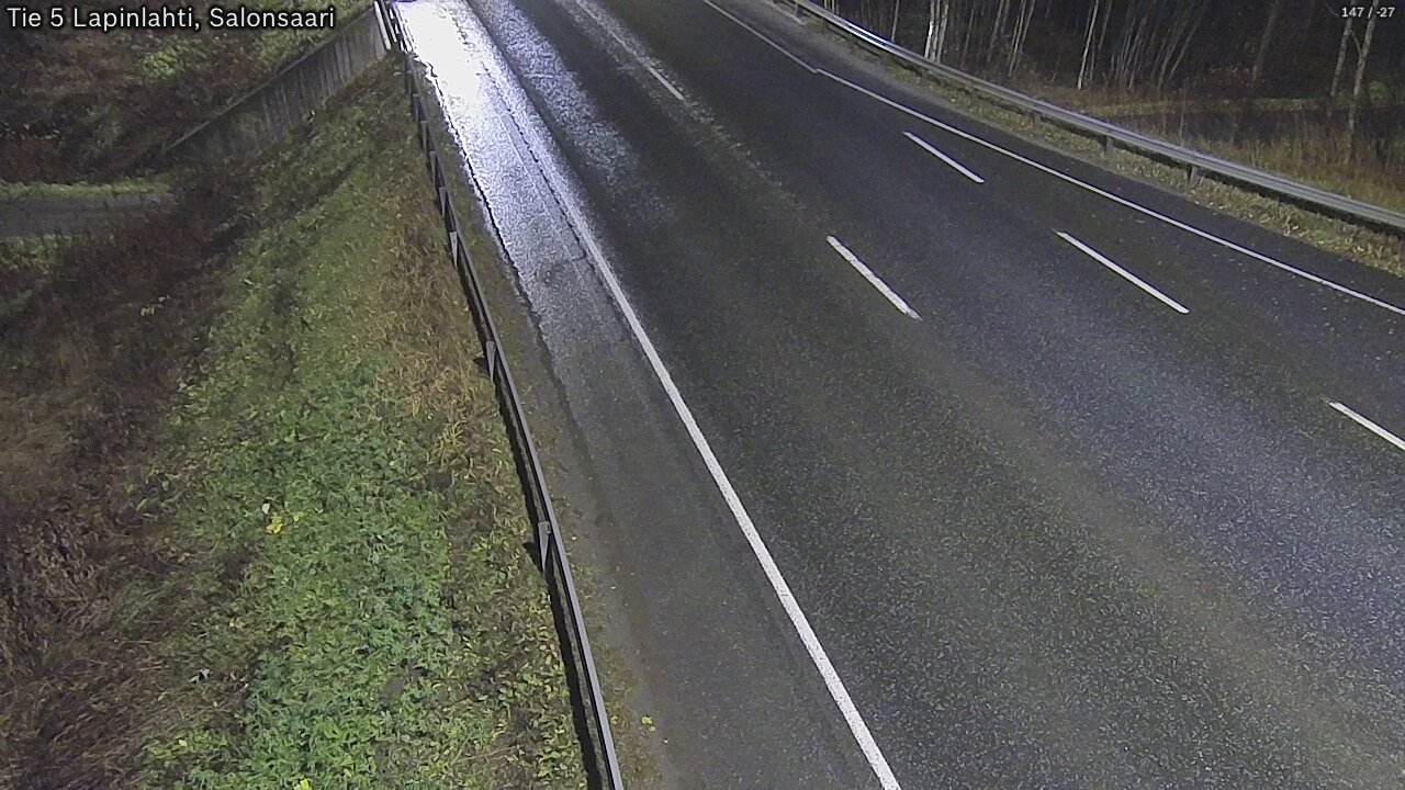 Weather Camera Image Road 5 Lapinlahti, Salonsaari, Lapinlahti, Pohjois-Savo