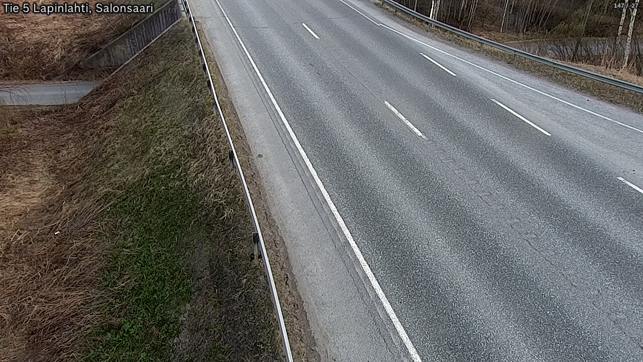 Weather Camera Image Road 5 Lapinlahti, Salonsaari, Lapinlahti, Pohjois-Savo