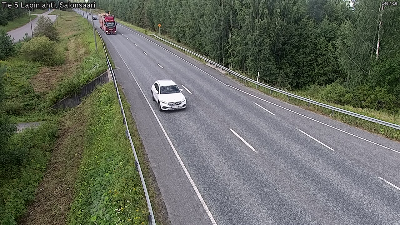 Kelikamerat Kuva Tie 5 Lapinlahti, Salonsaari, Lapinlahti, Pohjois-Savo