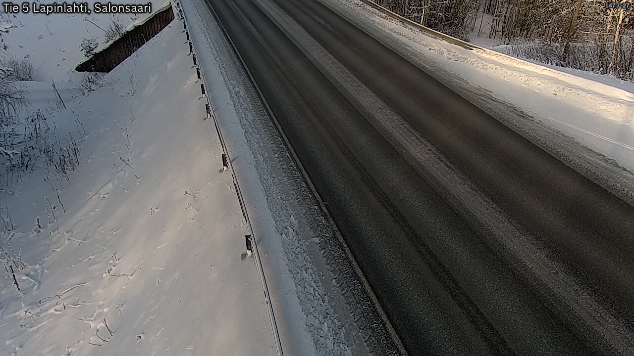 Weather Camera Image Road 5 Lapinlahti, Salonsaari, Lapinlahti, Pohjois-Savo