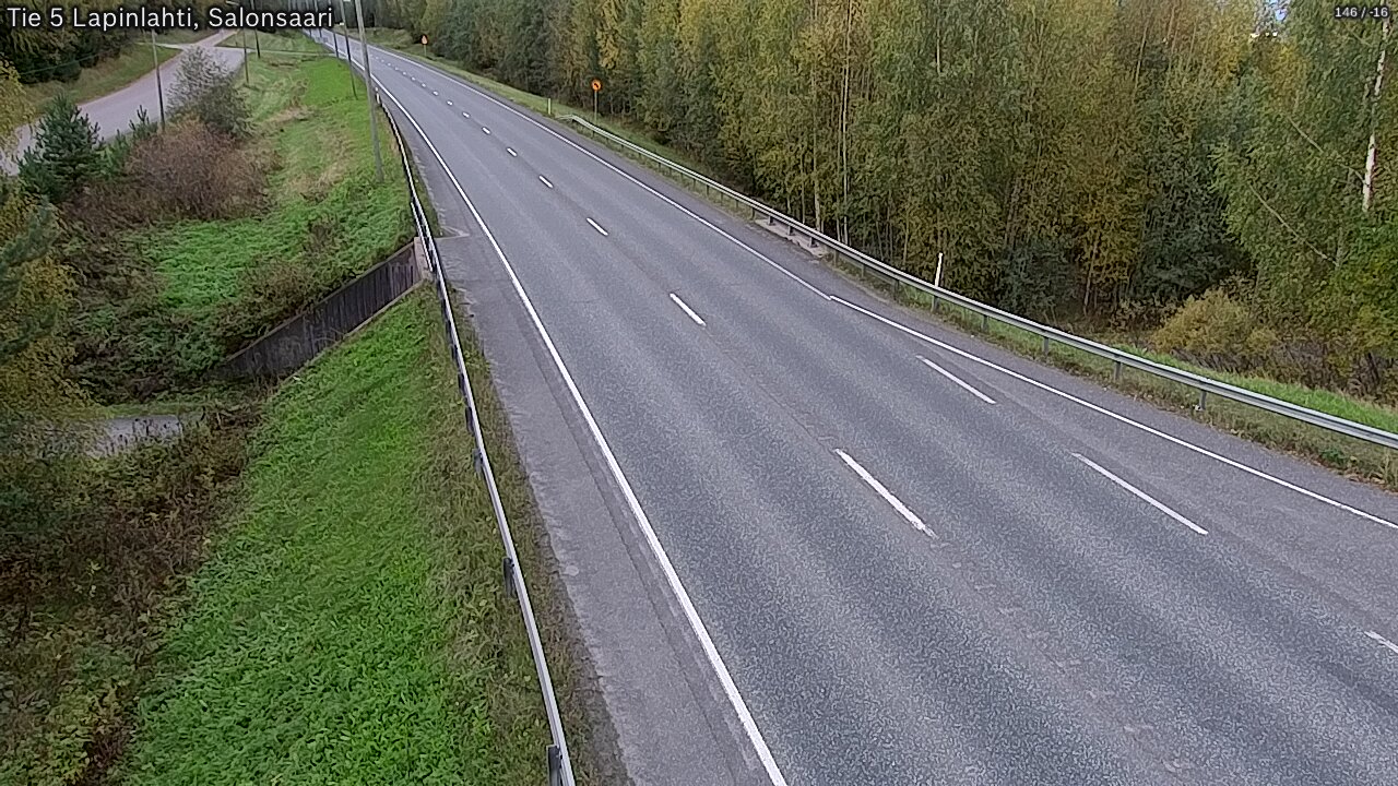 Weather Camera Image Road 5 Lapinlahti, Salonsaari, Lapinlahti, Pohjois-Savo