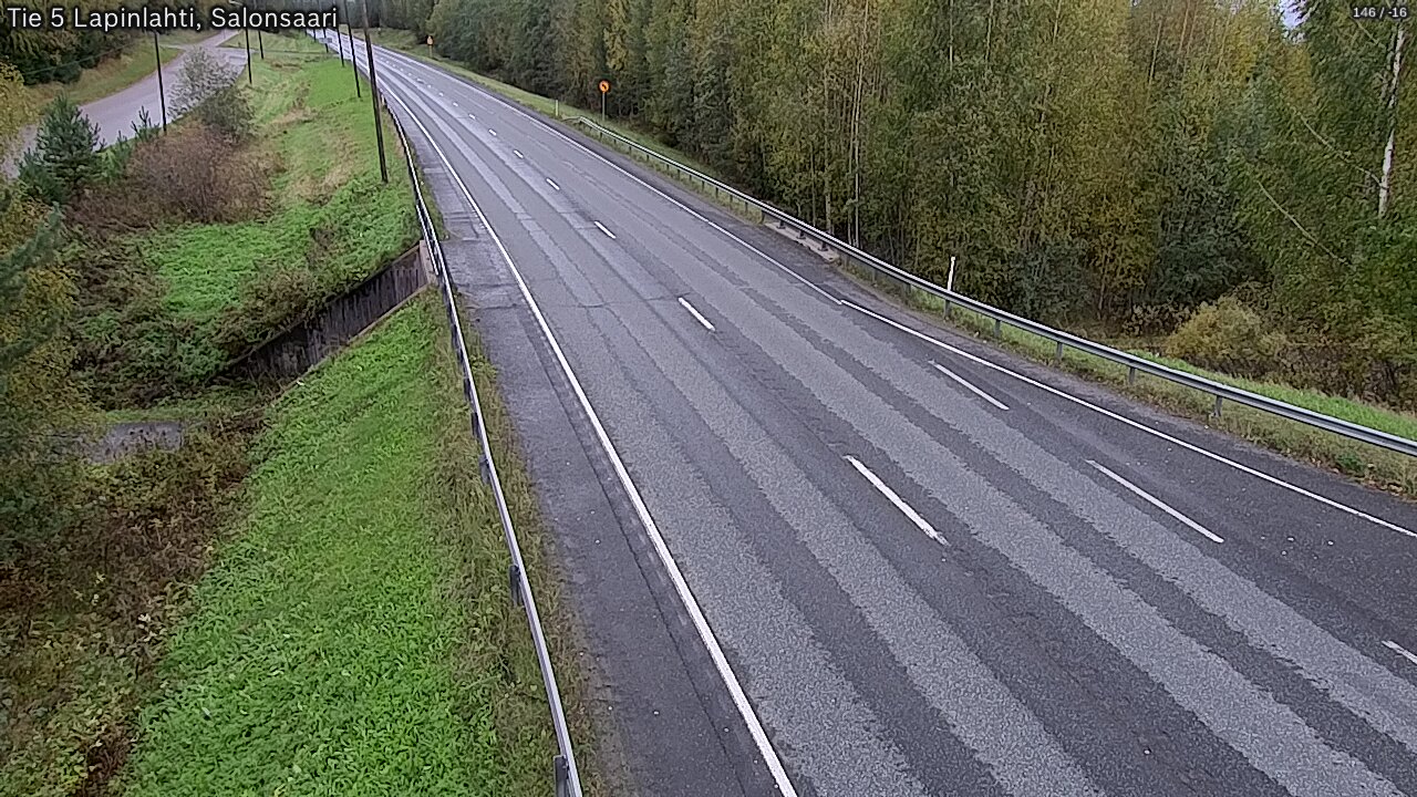 Weather Camera Image Road 5 Lapinlahti, Salonsaari, Lapinlahti, Pohjois-Savo
