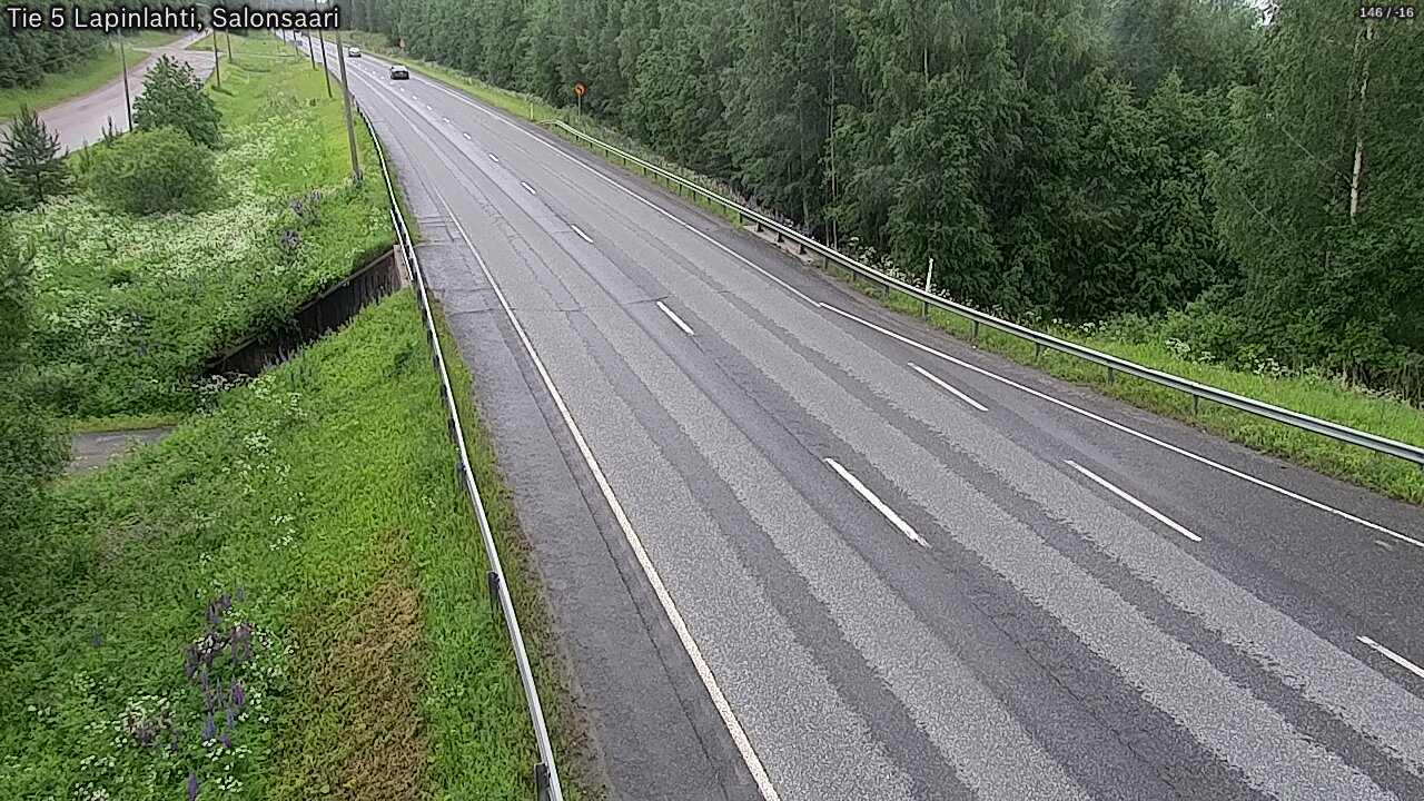 Weather Camera Image Väg 5 Lapinlax, Salonsaari, Lapinlahti, Pohjois-Savo