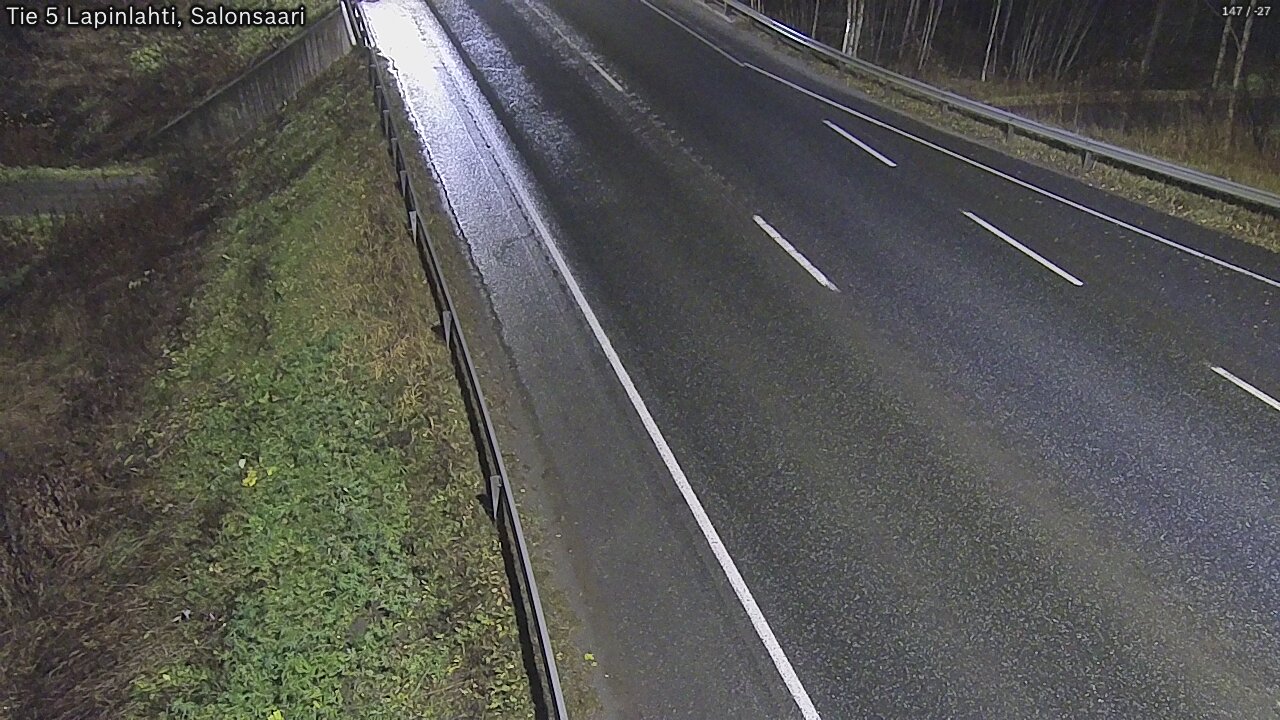Weather Camera Image Road 5 Lapinlahti, Salonsaari, Lapinlahti, Pohjois-Savo