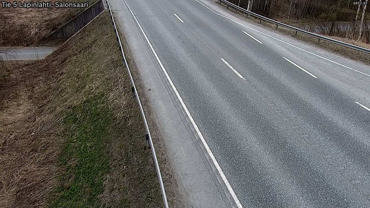 Weather Camera Image Road 5 Lapinlahti, Salonsaari, Lapinlahti, Pohjois-Savo