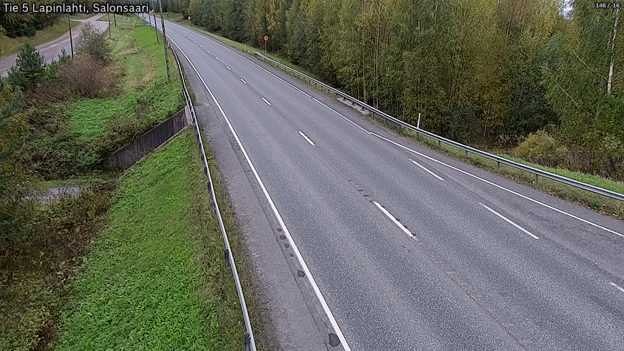 Weather Camera Image Road 5 Lapinlahti, Salonsaari, Lapinlahti, Pohjois-Savo