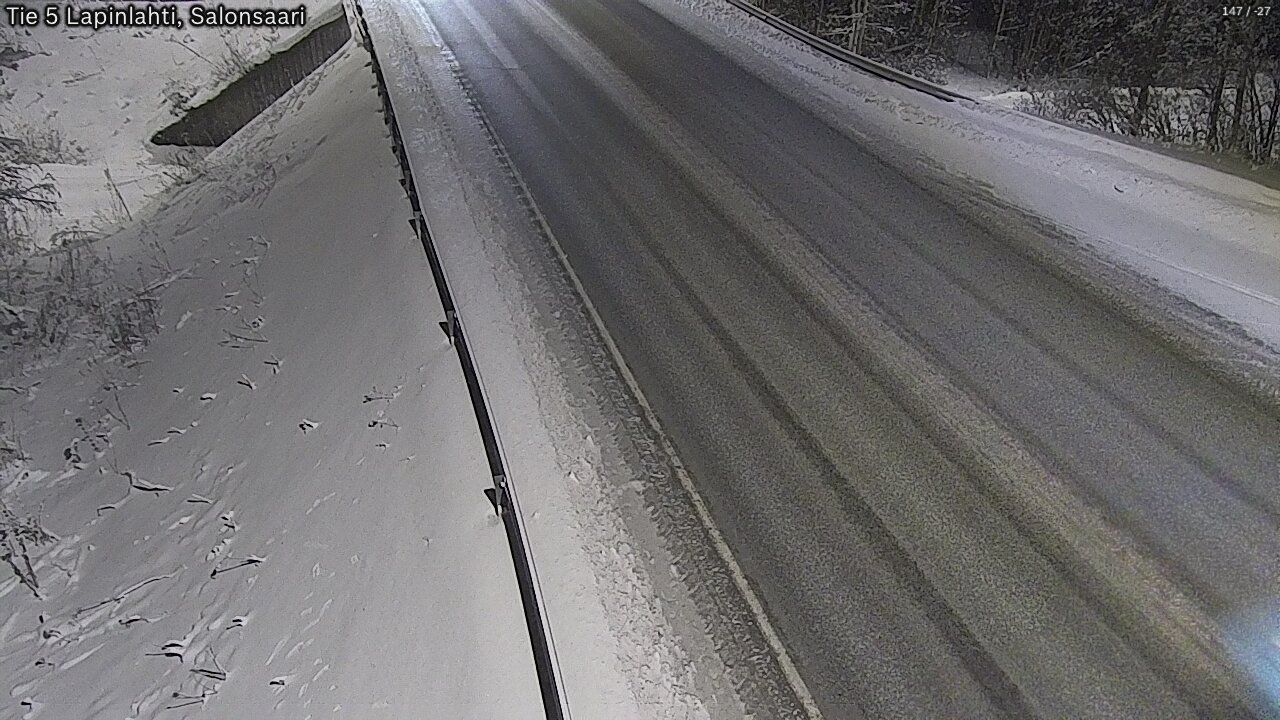 Weather Camera Image Road 5 Lapinlahti, Salonsaari, Lapinlahti, Pohjois-Savo