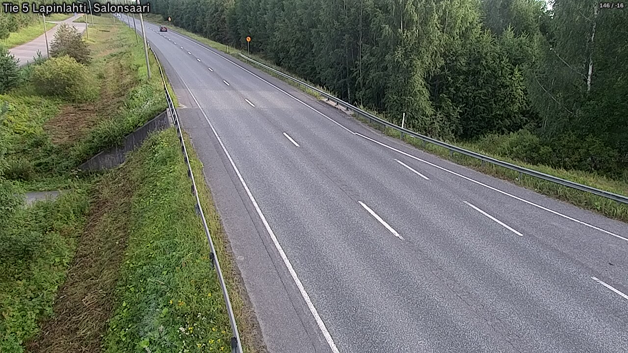 Weather Camera Image Väg 5 Lapinlax, Salonsaari, Lapinlahti, Pohjois-Savo
