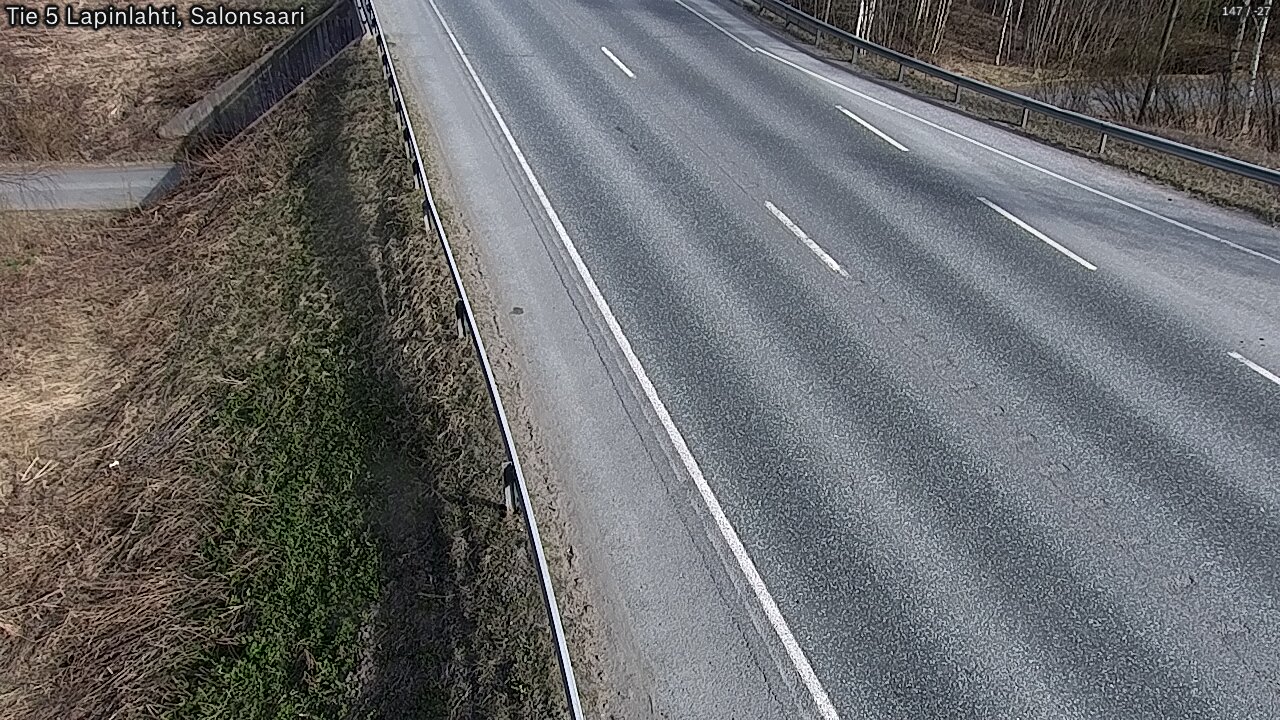 Weather Camera Image Road 5 Lapinlahti, Salonsaari, Lapinlahti, Pohjois-Savo