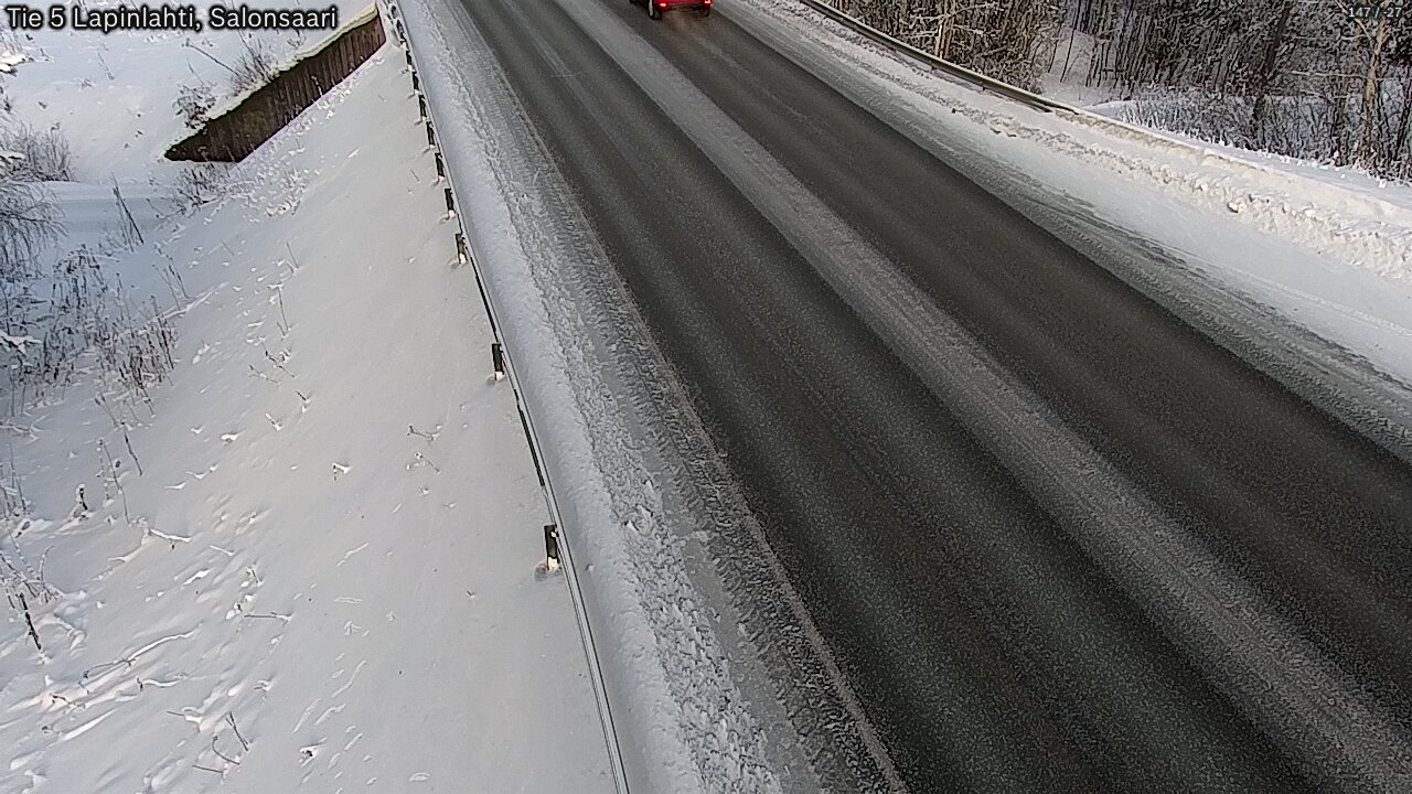 Weather Camera Image Road 5 Lapinlahti, Salonsaari, Lapinlahti, Pohjois-Savo