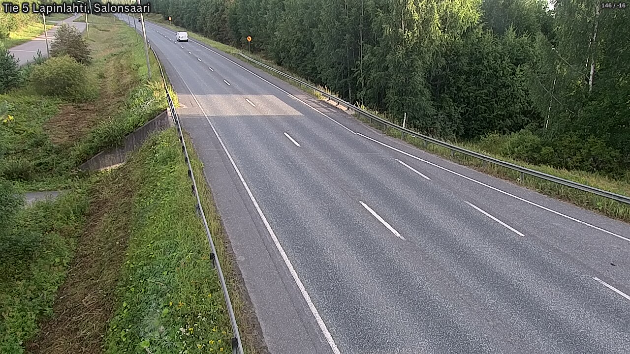 Weather Camera Image Road 5 Lapinlahti, Salonsaari, Lapinlahti, Pohjois-Savo