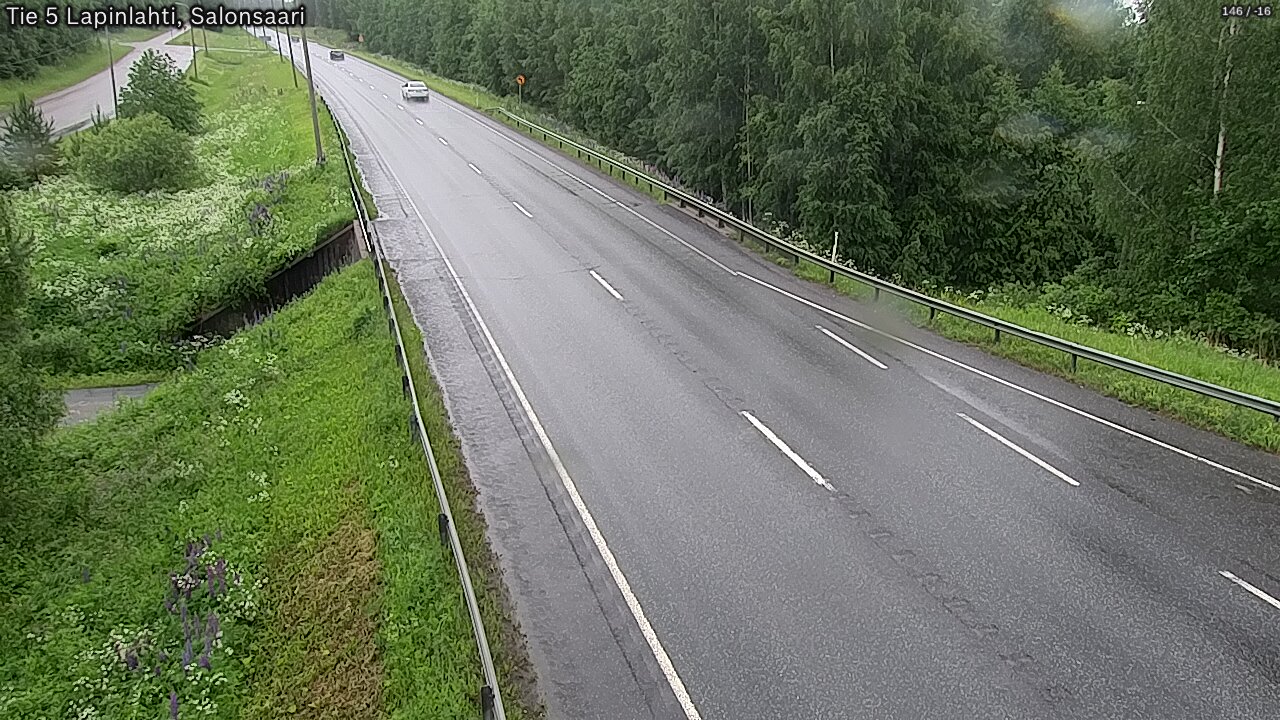 Weather Camera Image Väg 5 Lapinlax, Salonsaari, Lapinlahti, Pohjois-Savo