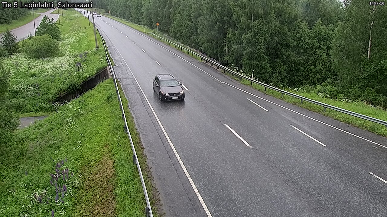 Weather Camera Image Väg 5 Lapinlax, Salonsaari, Lapinlahti, Pohjois-Savo