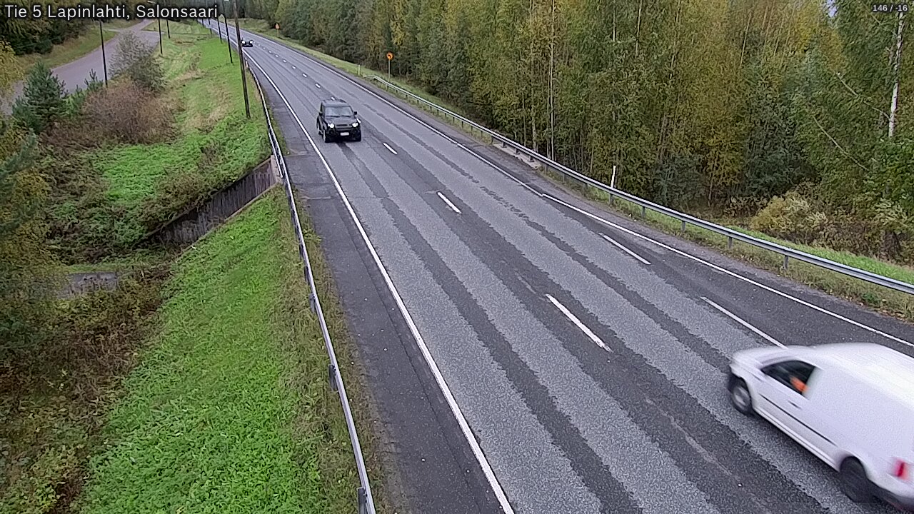 Weather Camera Image Road 5 Lapinlahti, Salonsaari, Lapinlahti, Pohjois-Savo