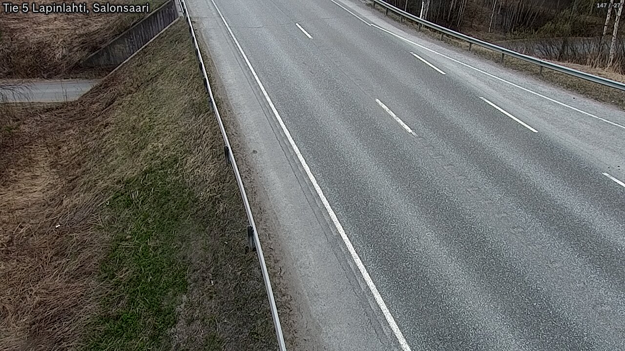 Weather Camera Image Väg 5 Lapinlax, Salonsaari, Lapinlahti, Pohjois-Savo