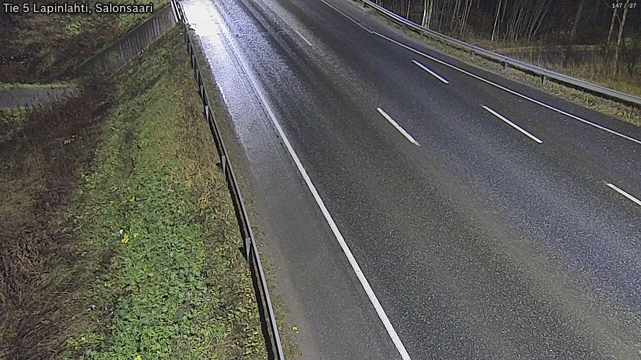 Weather Camera Image Road 5 Lapinlahti, Salonsaari, Lapinlahti, Pohjois-Savo