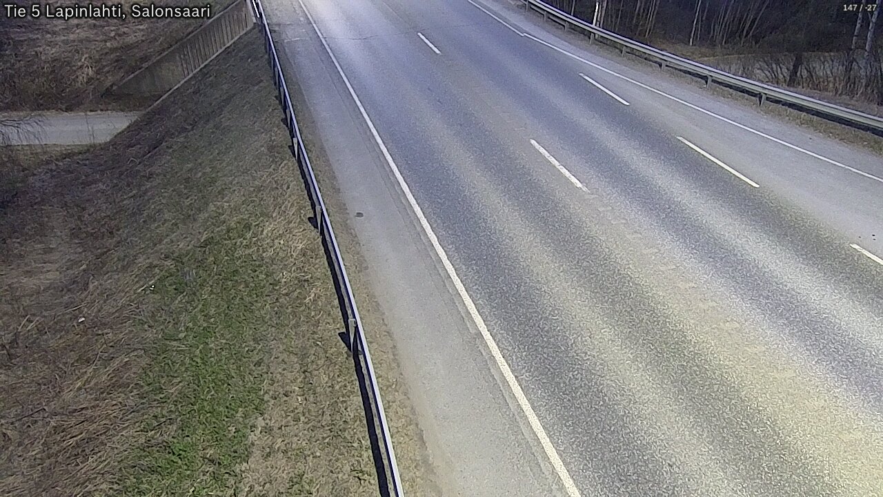 Weather Camera Image Väg 5 Lapinlax, Salonsaari, Lapinlahti, Pohjois-Savo