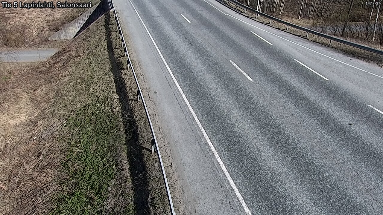Weather Camera Image Väg 5 Lapinlax, Salonsaari, Lapinlahti, Pohjois-Savo