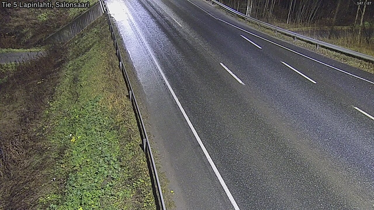 Weather Camera Image Road 5 Lapinlahti, Salonsaari, Lapinlahti, Pohjois-Savo
