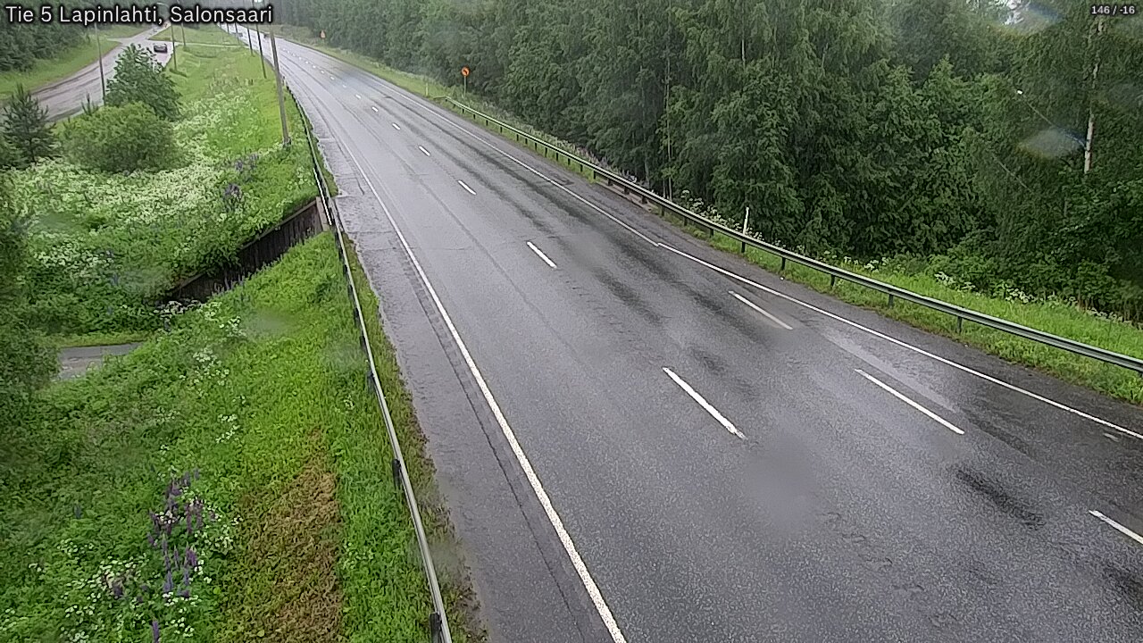 Weather Camera Image Väg 5 Lapinlax, Salonsaari, Lapinlahti, Pohjois-Savo